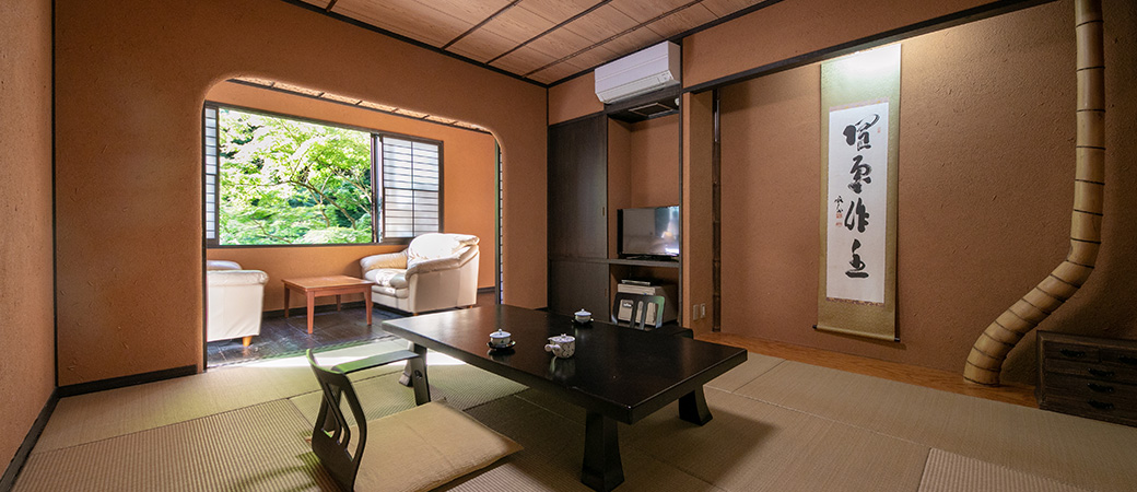 Presidential Suite with a semi-open-air bath TAKEYABU with twin beds
